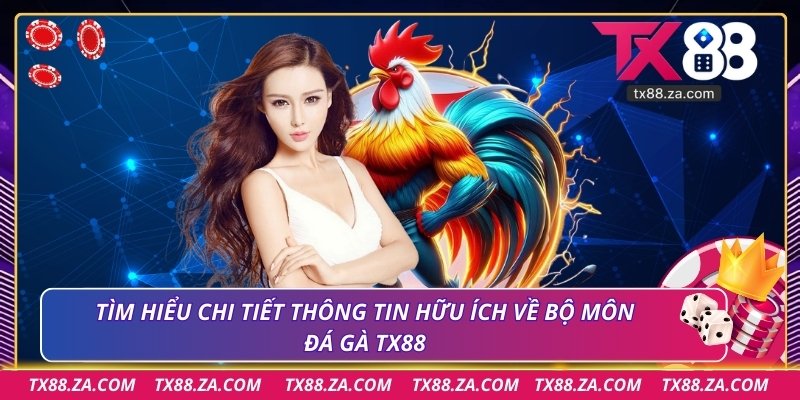 Tìm hiểu chi tiết thông tin hữu ích về bộ môn đá gà TX88